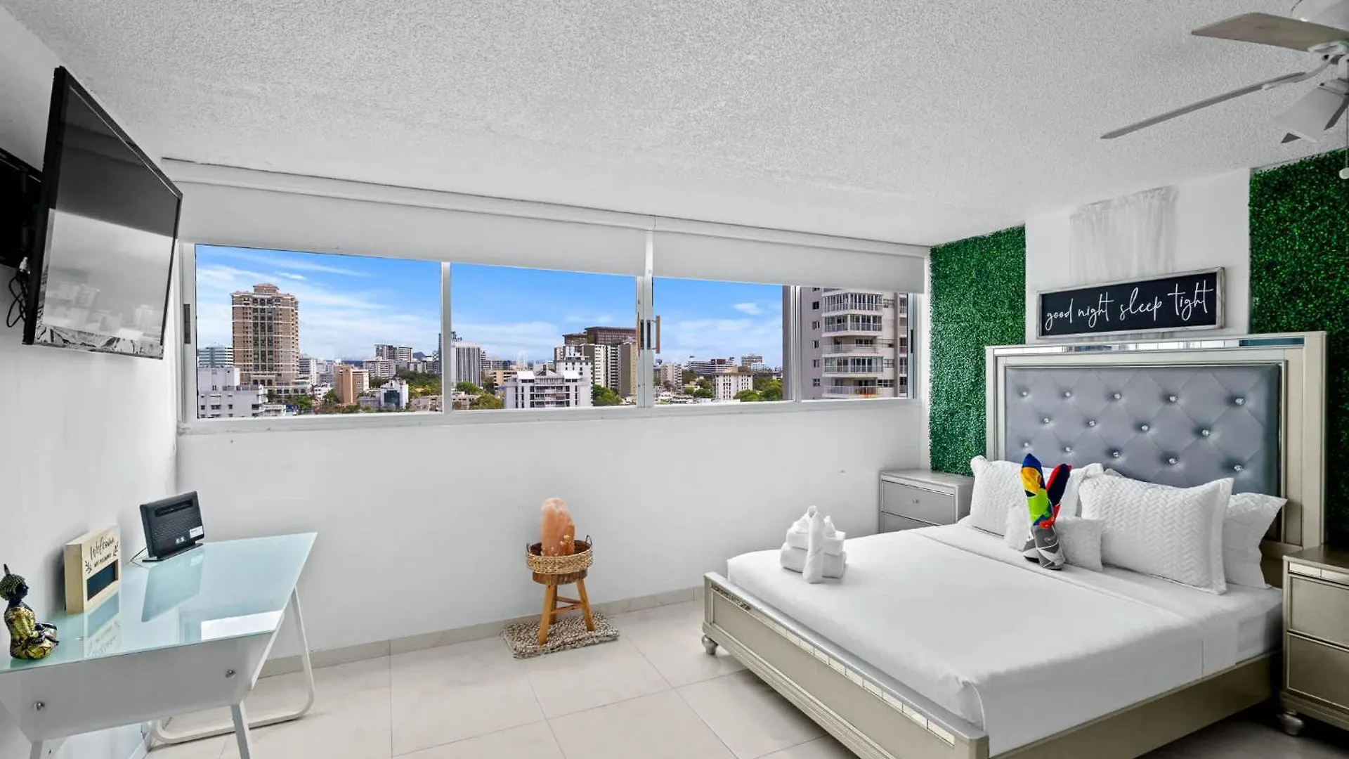 סן חואן Million Dollar Ocean And City View Penthouse Suite דירה